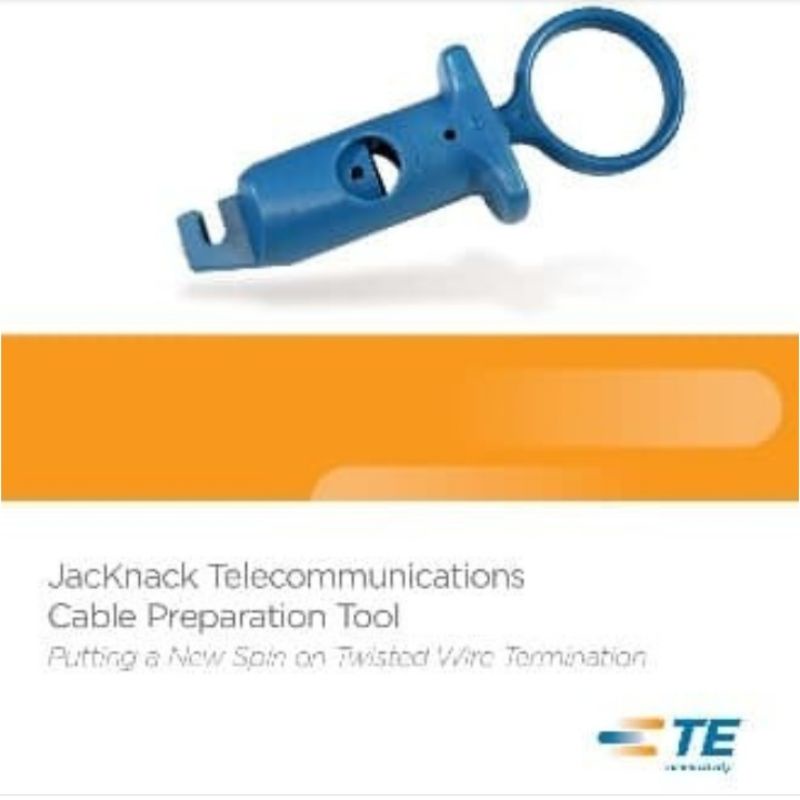 AMP Commscope JackNack /pengupas kabel/Striping tool/pemotong kabel