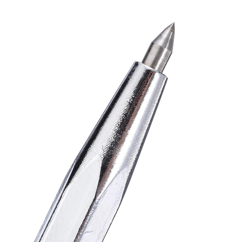 Pena Ukir Besi Solid Steel Engraving Scriber Pen Tungsten Carbide Tip