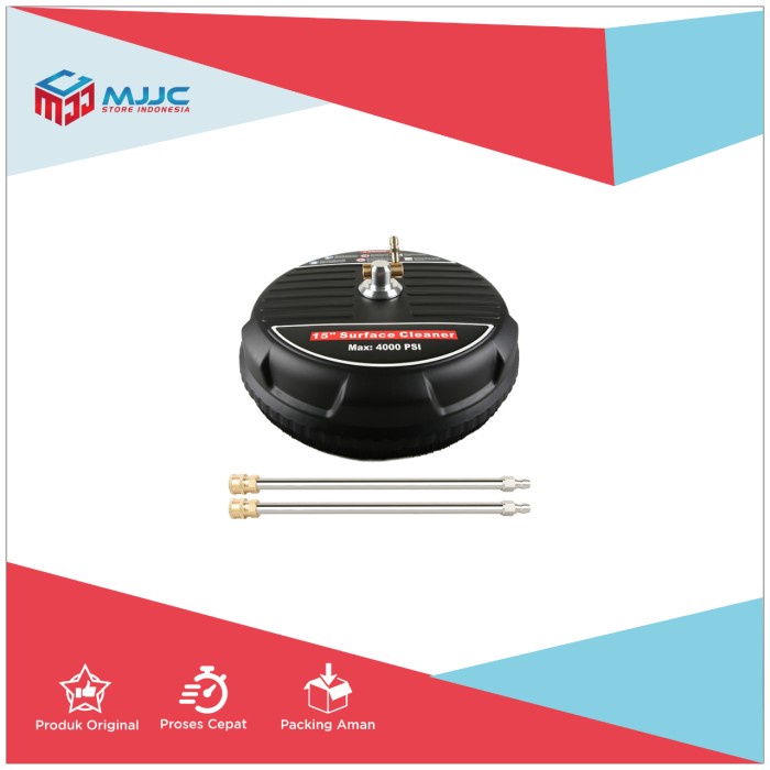 15 Inch Rotary High Pressure Washer Surface Cleaner With 2 Extensions