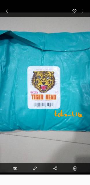 Jas Hujan Tiger Head Poncho Big Top 68205