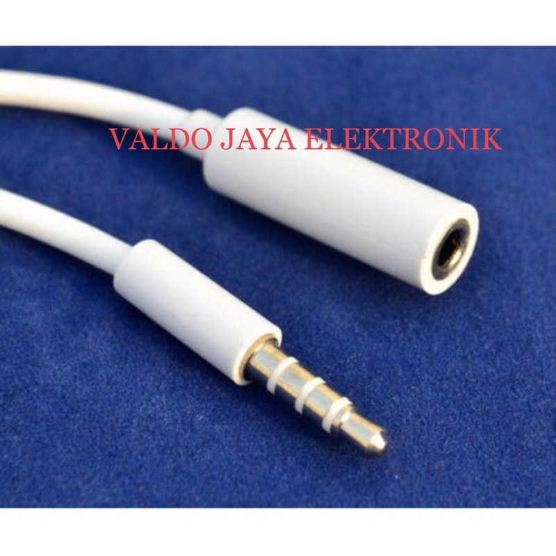 Kabel Sambungan Aux Triple Strip 1 Meter Overfly Kabel Aux Hifi Audio AV118
