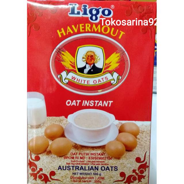 

Havermout Ligo kemasan 500 gram