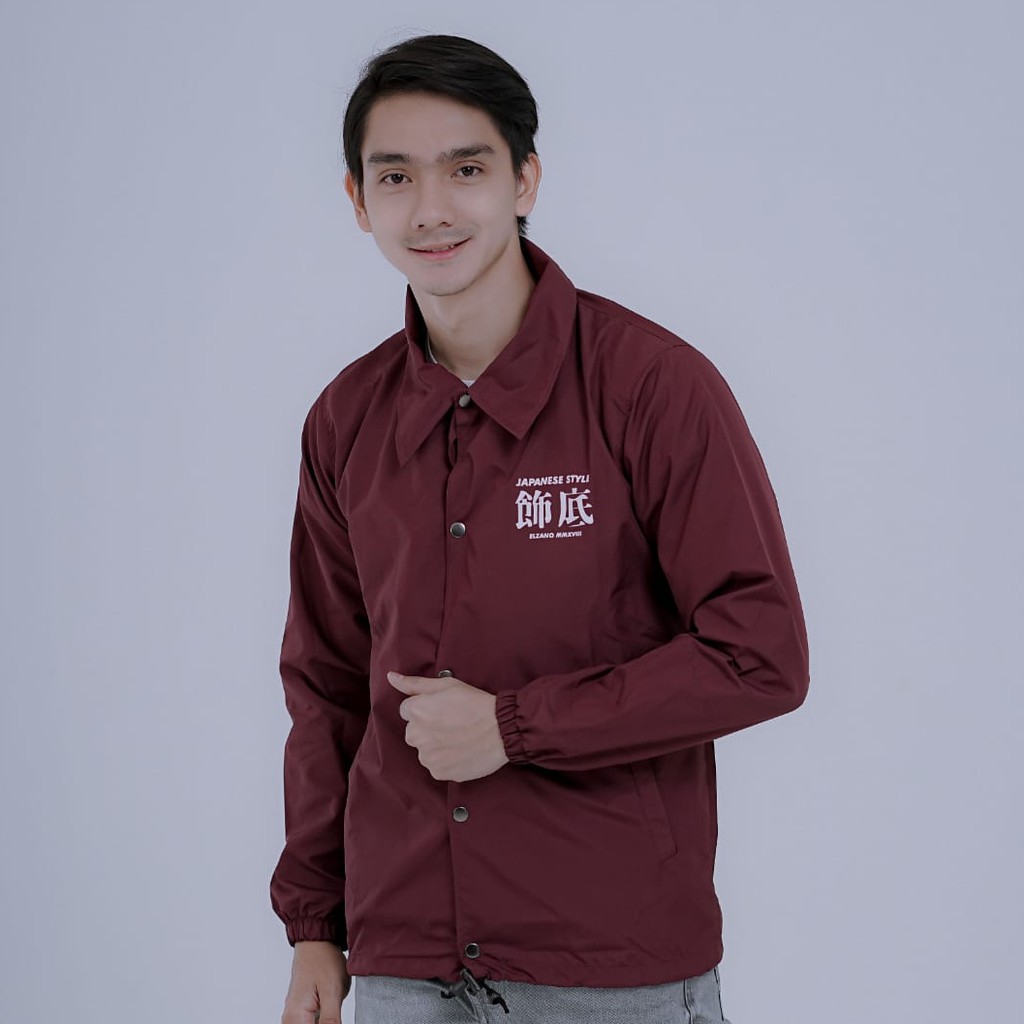 Pro Collection - Coach Jaket - Jaket Parasut Elzano Japanese - Jaket Parasut Pria