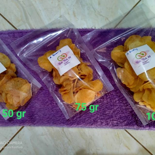

Keripik kentang Krik krik 88