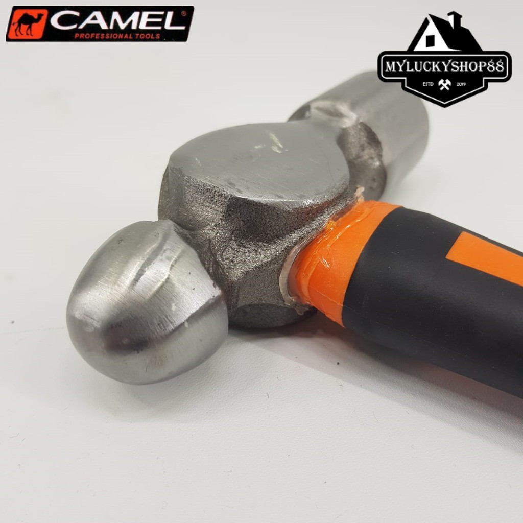 Camel Palu Konde 1.5LB Ball Pein Hammer Rubber Grip Karet 1.5 LB