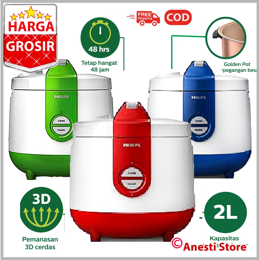 Panci Rice Cooker Philips Panci Magicom Philips Panci Magic Com Philips Panci Philips 1 L 1.8 L 2 Liter HD 3117 3119 3127 3128 3129 3131 3132 3138 3053 Ceramic Teflon Bakuhanseki Anti Lengket  Inner Pot Teflon Teplon Daleman Inner Pan Philips Bakuhanseki