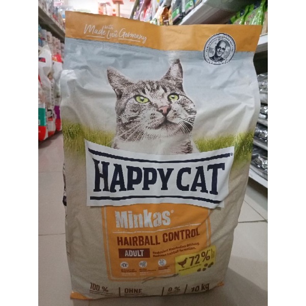 Happy Cat Minkas Hairball Control 10kg Gojek/Grab Only