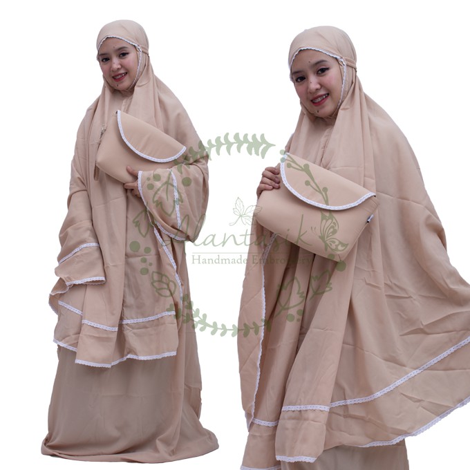 Alantasik - mukena wolfis jumbo lace R.12