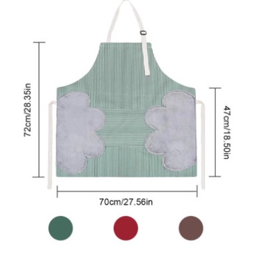 NEW APRON DAPUR / CELEMEK MASAK ANTI MINYAK ANTI AIR WATERPROOF