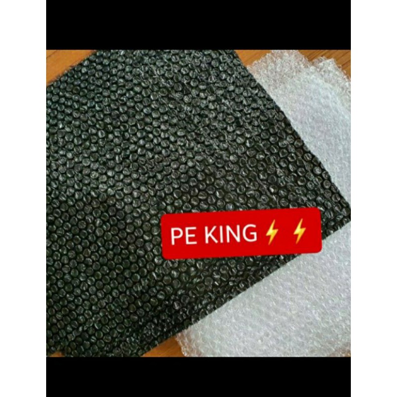 

Bubble Wrap Putih Hitam Tebal Lembaran Potongan 30cmx30cm packing Kirim Kilat SURABAYA