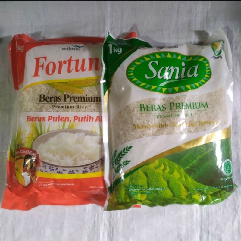 

BERAS FORTUNE / SANIA / OPUNG 1kg (25 pcs) INSTANT