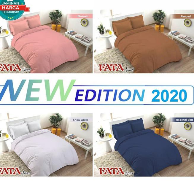 Bagus Dipakai.. B Bedcover Fata King Size 180x200 Bedcover Set/ Bedcover FATA polos