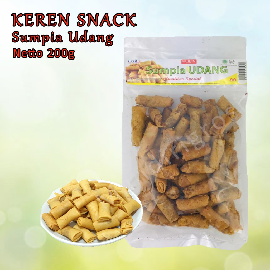 

Sumpia Udang * Keren Snack * Sumpia * 200g