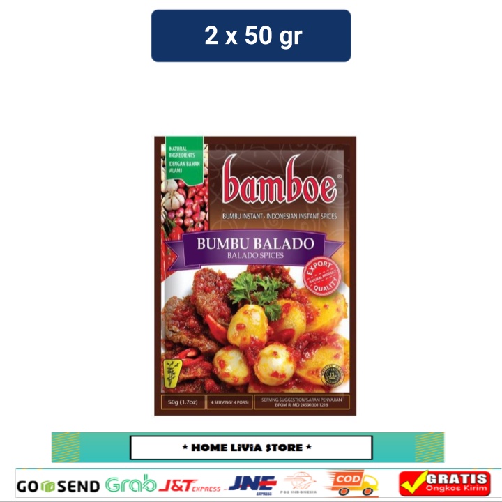 

Bamboe Bumbu Balado 2 x 50 gr