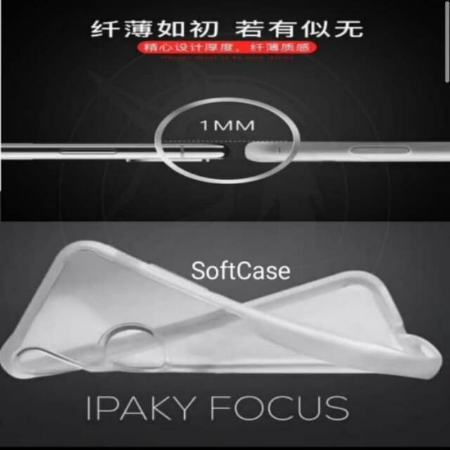 Soft Case Samsung S10E Lite Ipaky Case Bening Casing Transparan Clear High quality