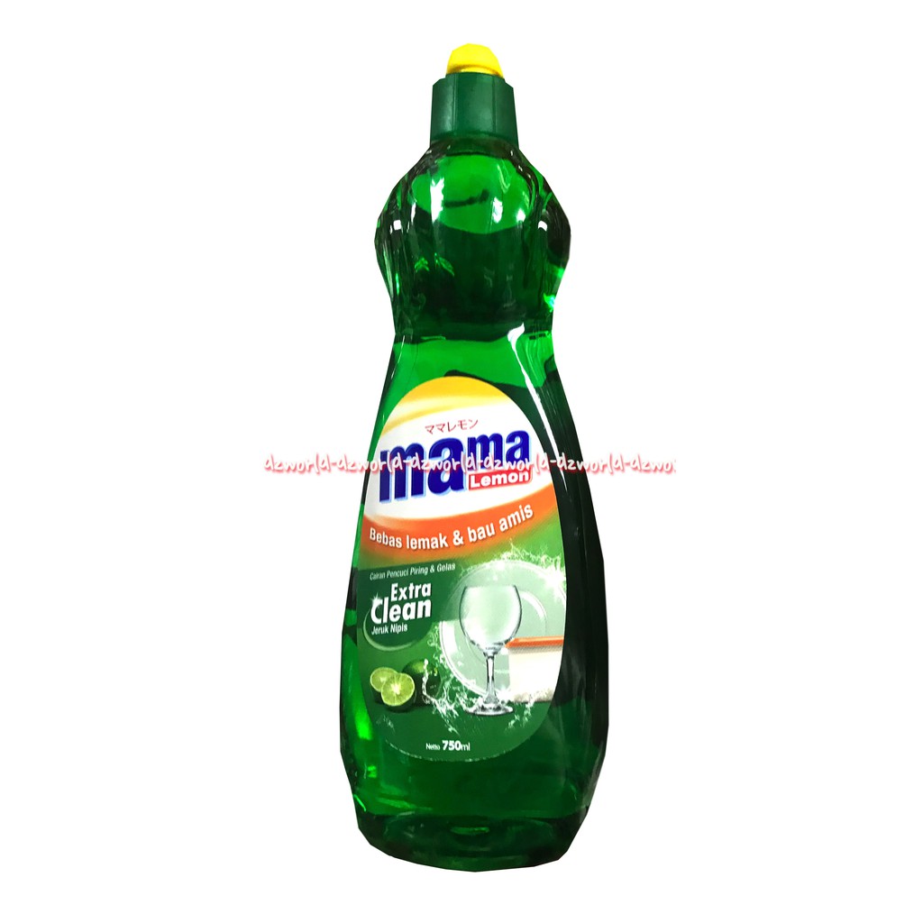 Mama Lemon Extra Clean 750ml Sabun Cuci Piring Formulasi Mineral Anti Lemak Mamalemon Cuci Piring Penghilang Lemak Masakan