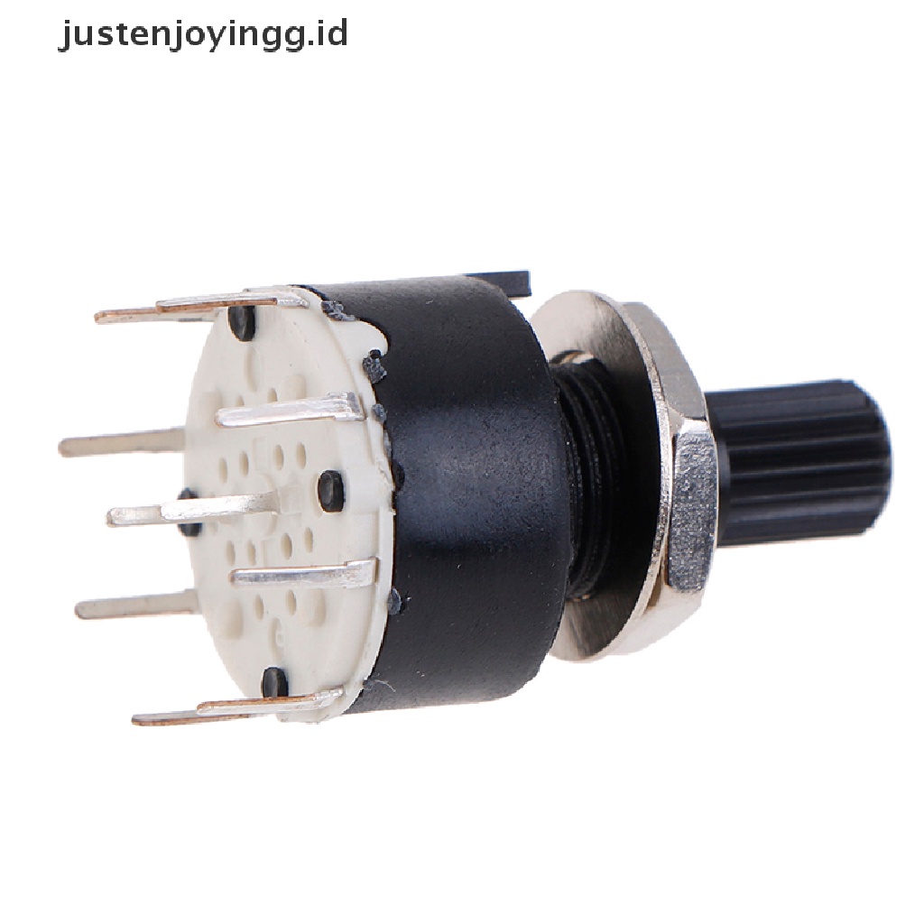 Saklar Rotary Switch 2 Pole 3 4 Posisi 1 Pole 5 6 8 Posisi Ukuran 16mm