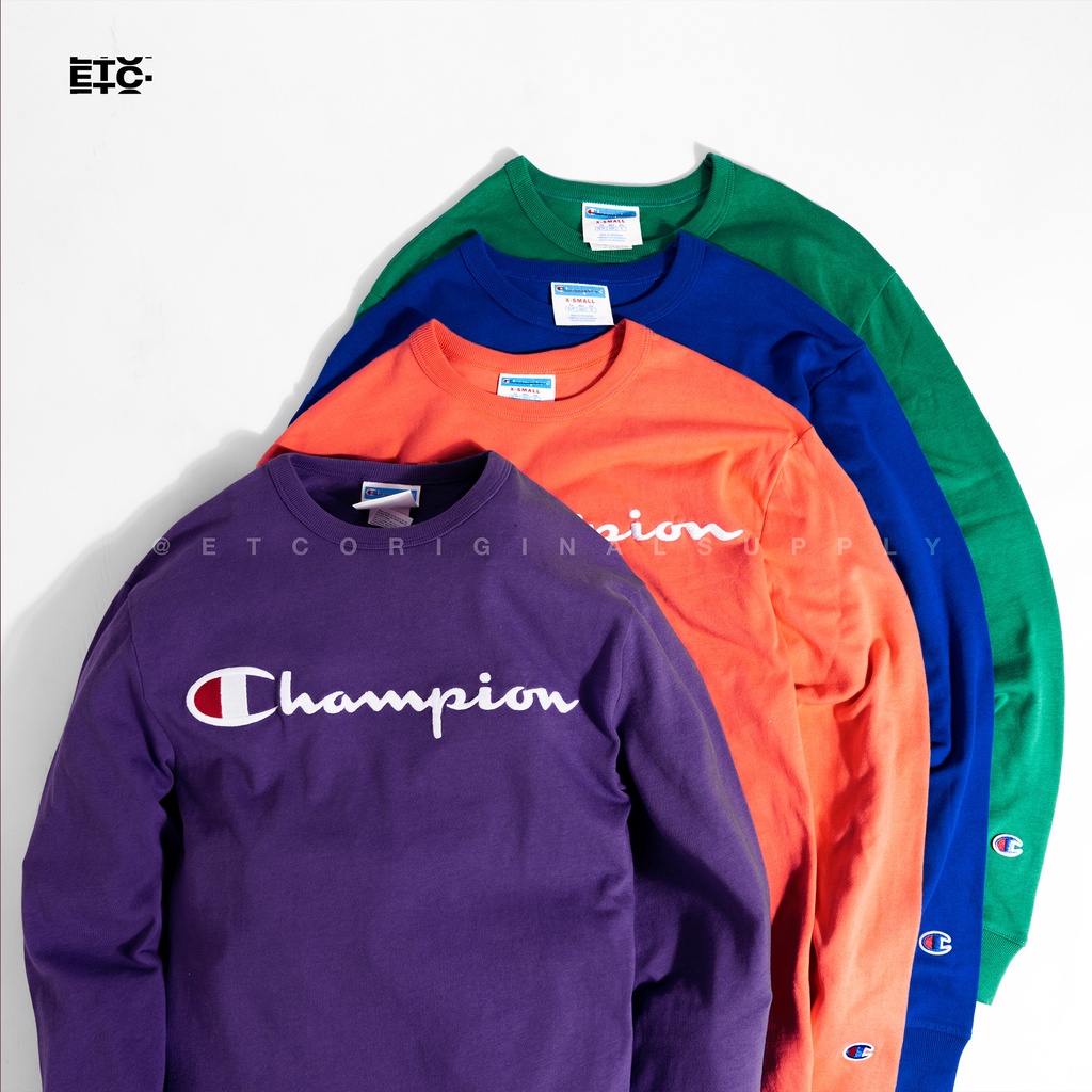 CHMPN Longsleeve Embroiderry Script