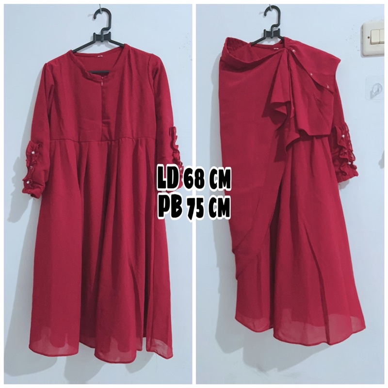 preloved gamis anak usia 3-5 tahun