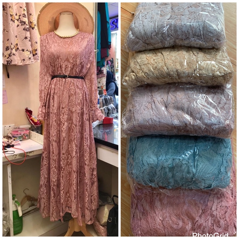 Gamis Brokat Vanya by Lora