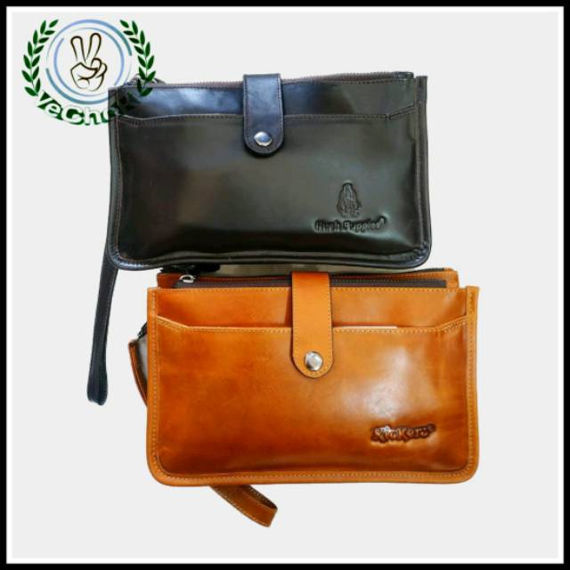 Handbag Kulit Sapi Asli 100% - Kickers Hush Puppies BAJ689