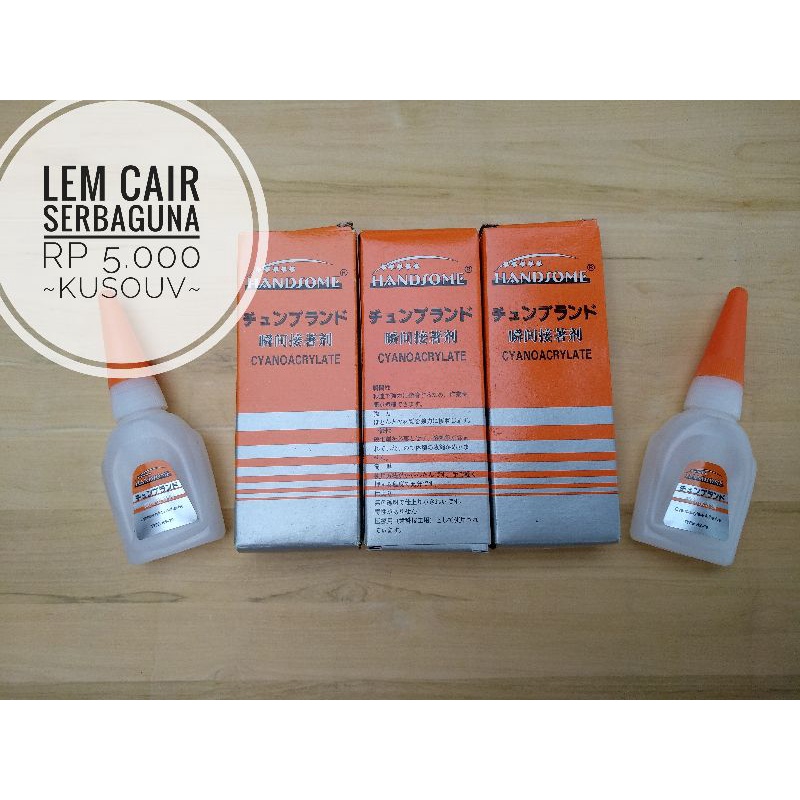 

Lem Korea/Lem Cair/Lem Setan/Lem Serbaguna