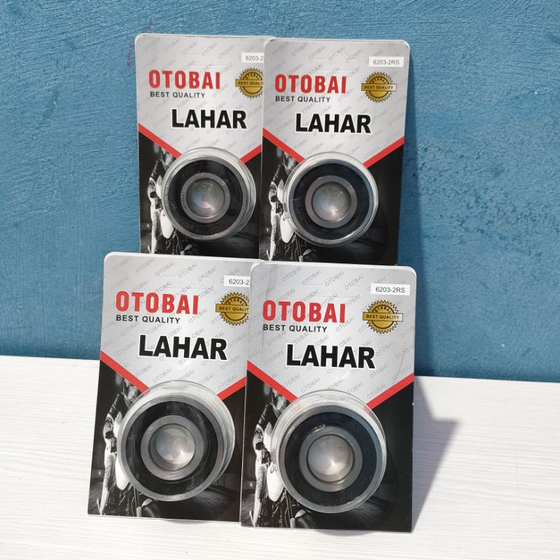 Bearing Kelahar Lahar Laker Bering OTOBAI 6203 2RS Per 10 pcs Bearing 6203 2RS