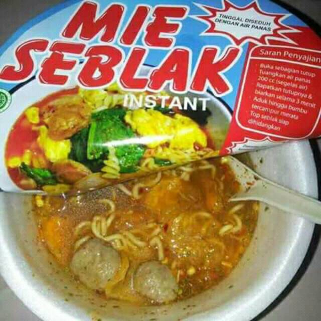 

Mie seblak cup