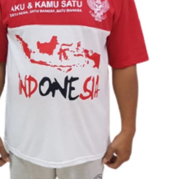 kaos merah putih agustusan / kaos 17 agustus /kaos indonesia / kaos ri/ kaos dewasa