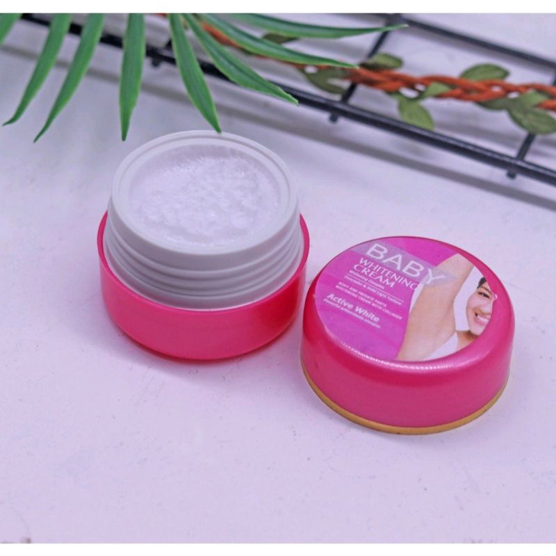 Baby Whitening Cream Original - Krim Pemutih Ketiak, Leher, Selangkangan