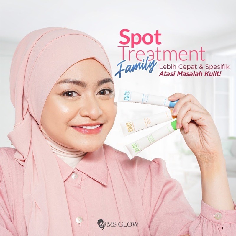 SPOT TREATMENT MS GLOW | PORE AWAY MS GLOW | DARK SPOT MS GLOW | ACNE SPOT MS GLOW