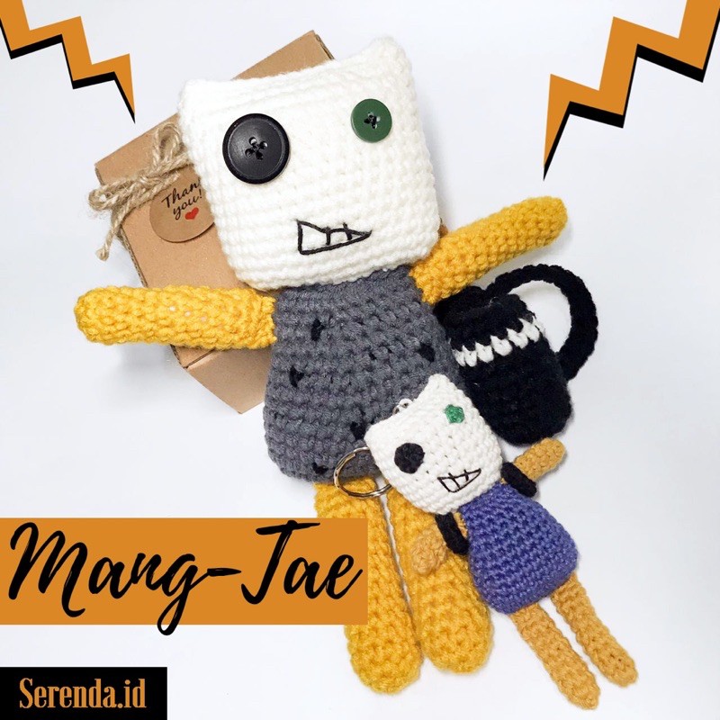 Mang Tae Package (Boneka Rajut Amigurumi)