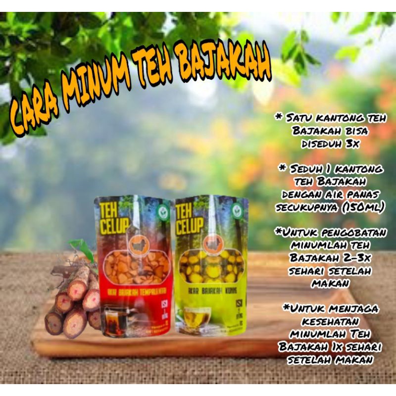 

Teh Celup Herbal Bajakah Isi 25 Kantong
