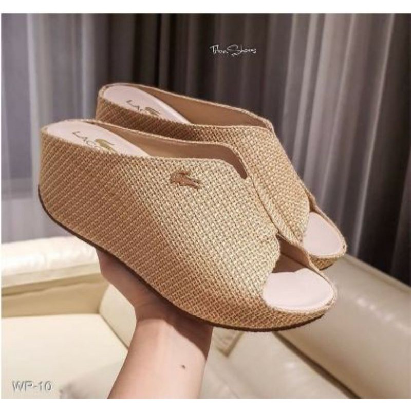 sandal wedges wanita