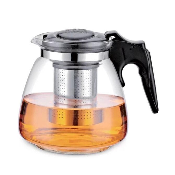 Teko Kaca Shangyixin 1100mL / Coffee & Tea Maker Pot Glass Teapot Poci