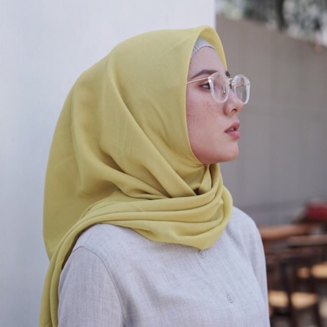 Jilbab segi empat cornskin
