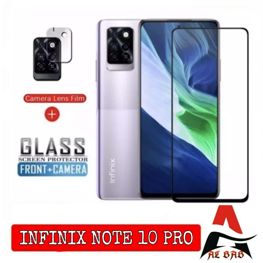 Tempered Glass INFINIX NOTE 10 PRO / Note 10 Bonus Camera Protector Infinix