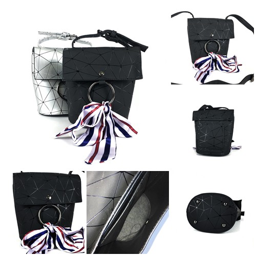 &quot; TAS HAPPY &quot; TAS FASHION 1KG MUAT 3PCS SLING BAG UNIK WANITA BATAM IMPORT JTF18120