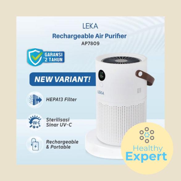 LEKA AP7809 Portable Air Purifier (Rechargeable) - HEPA12 Filter Anion