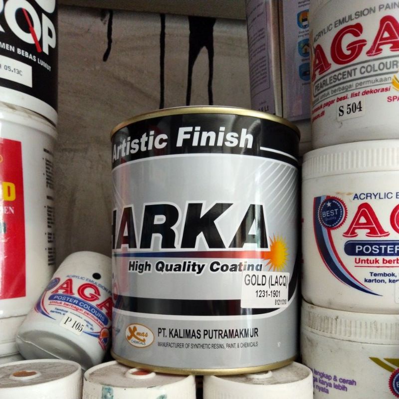 Cat gold emas 1 kg 1 liter HARKA gold. cat emas