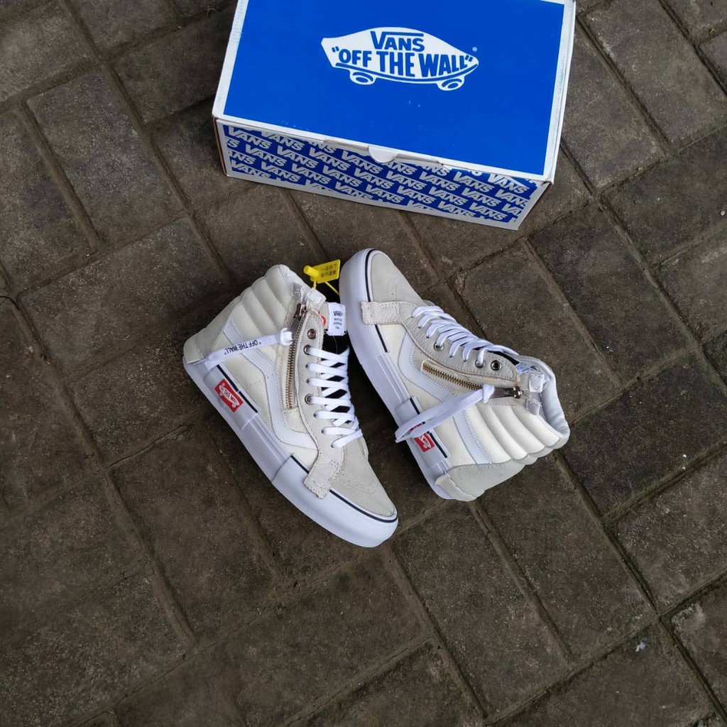 vans sk8 hi cap lx marshmallow