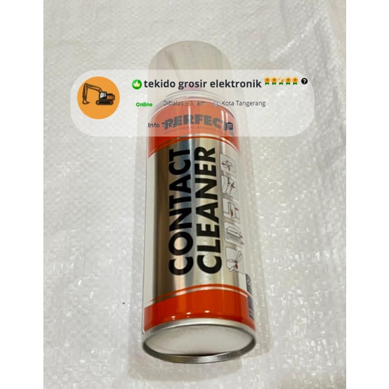 CCL Perfect contact Cleaner-Professional aerosol solutions/Cairan anti karat MERAH