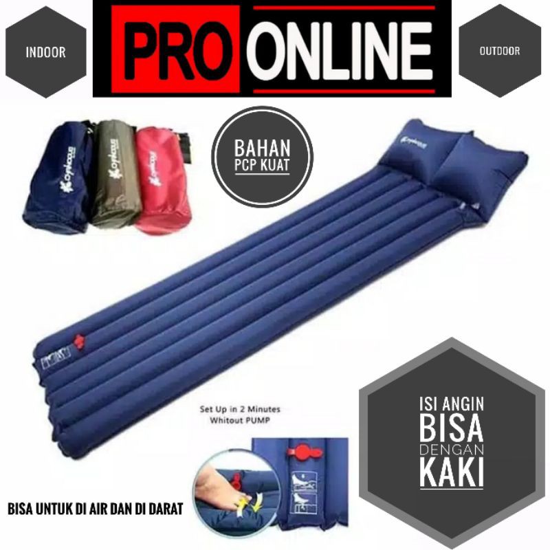 Matras Angin/Matras Air/Matras Camping/Matras travel/Matras Tidur/Matrtas Otomatis/Matras Outdoor