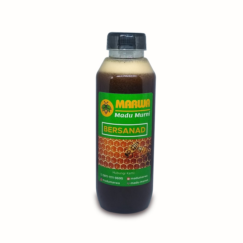 

650 gr MADU MARWA - Madu Murni Bersanad - Madu Hutan Murni Nektar Pohon Akasia Mangium