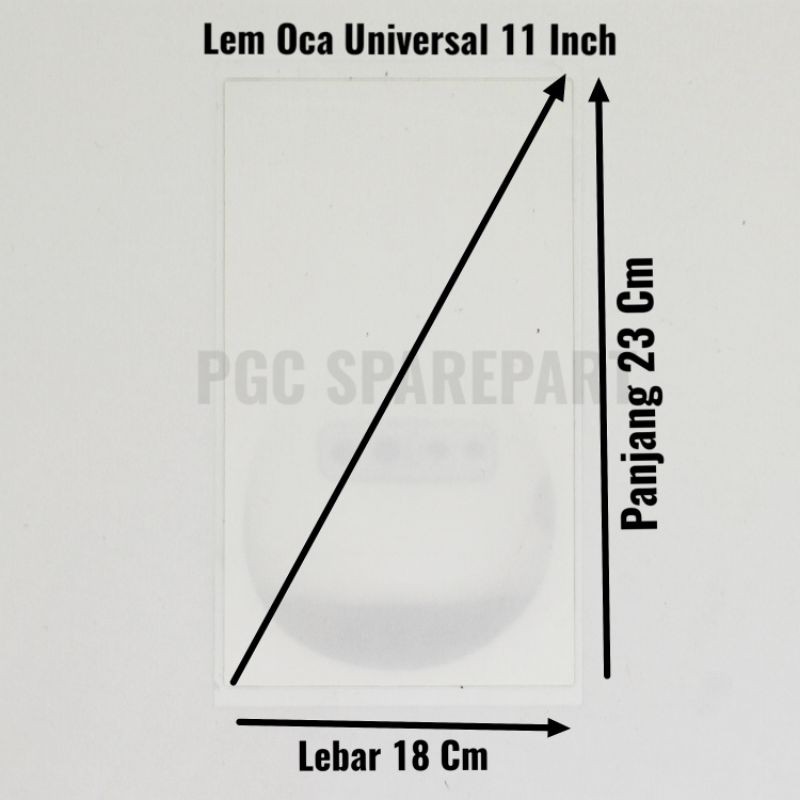 

Universal Lem OCA 11 inch - Adhesive Perekat Occa Kering Dry Glue 11inch
