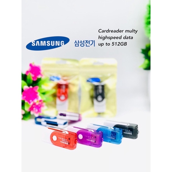 PROMO CARD READER SAMSUNG 4in1 MULTY HIGH SPEED DATA TRANSFER UP TO 512GB