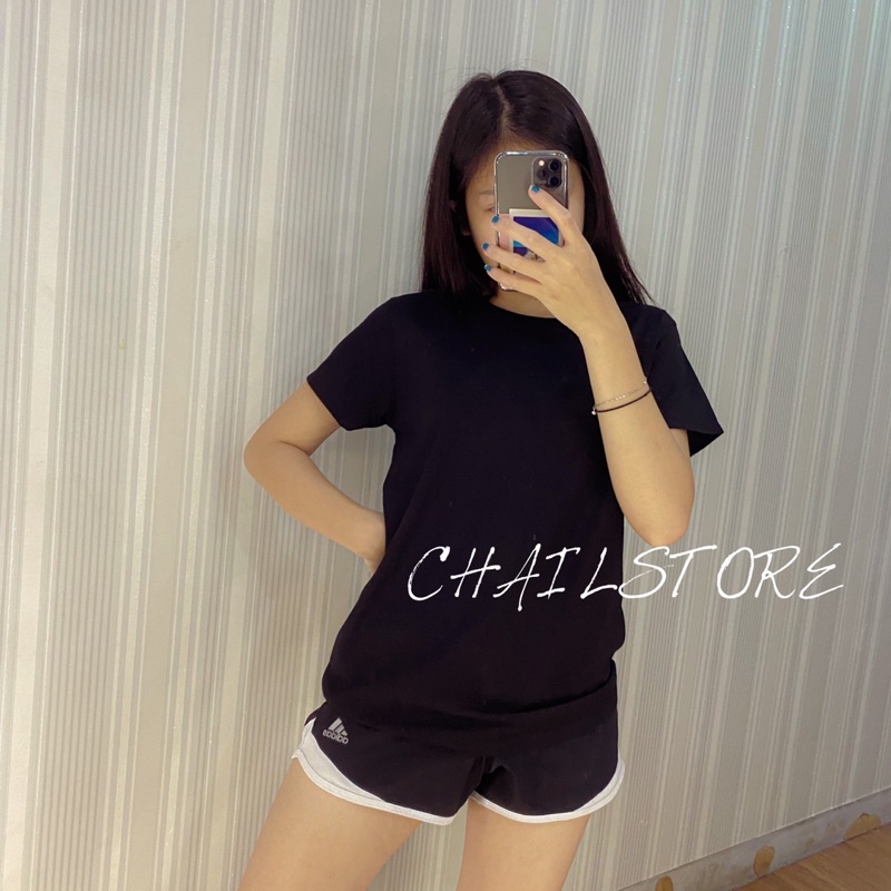 KAOS POLOS WANITA LENGAN PENDEK COTTON COMBED 30s / BASIC TEE / TUMBLRTEE