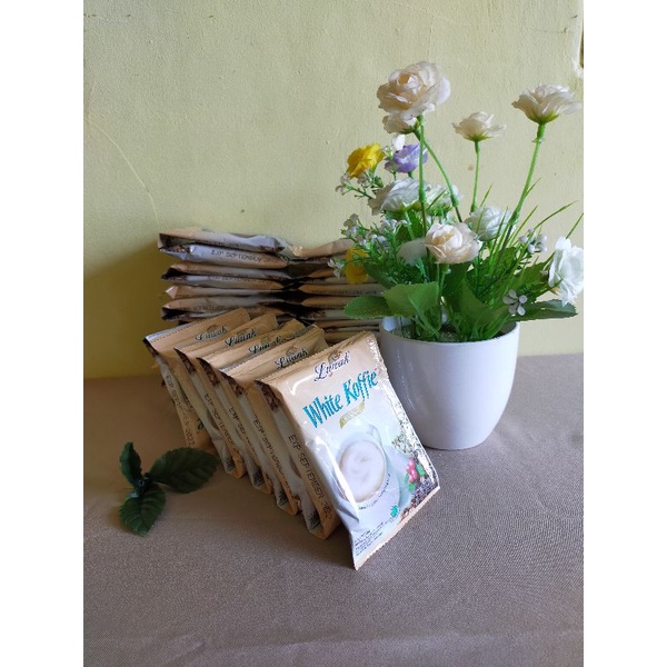 

KOPI LUWAK WHITE KOFFIE ORIGINAL 20gr RENCENG (ISI 10)