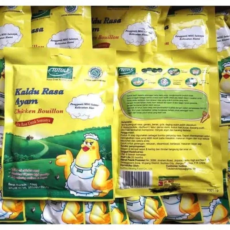 

Totole Kaldu Ayam 100gram HALAL MUI BPOM