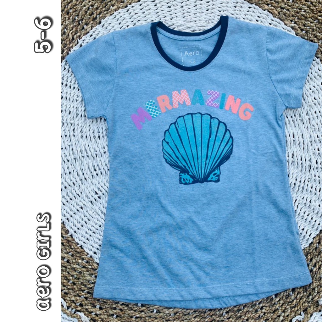 kaos anak 12 blue